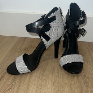 Black and White Heels